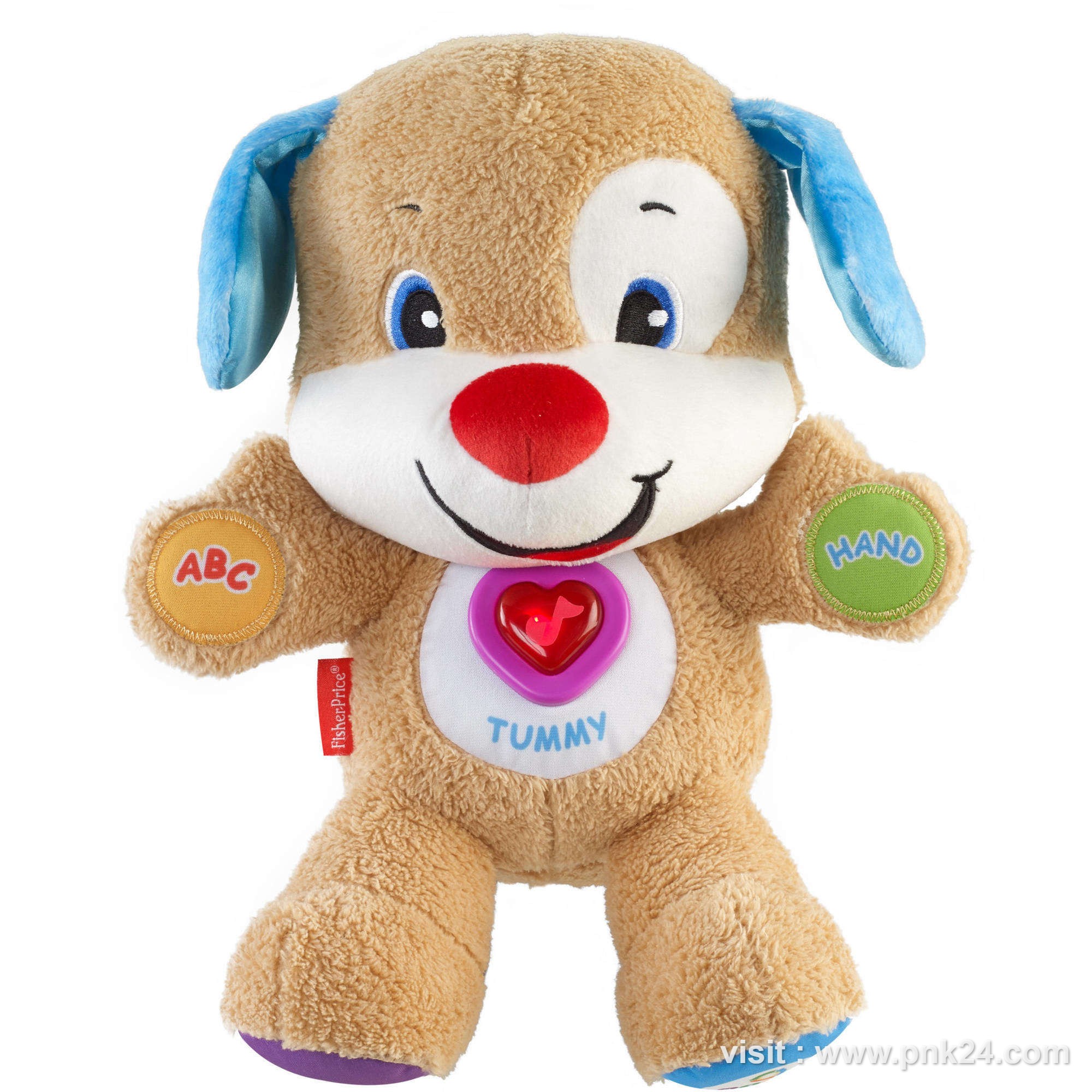 **ตุ๊กสอนภาษา Fisher-Price Laugh & Learn Smart Stages Puppy รุ่นใหม่ 2018 [รุ่นหูชมพู/หญิง] 1